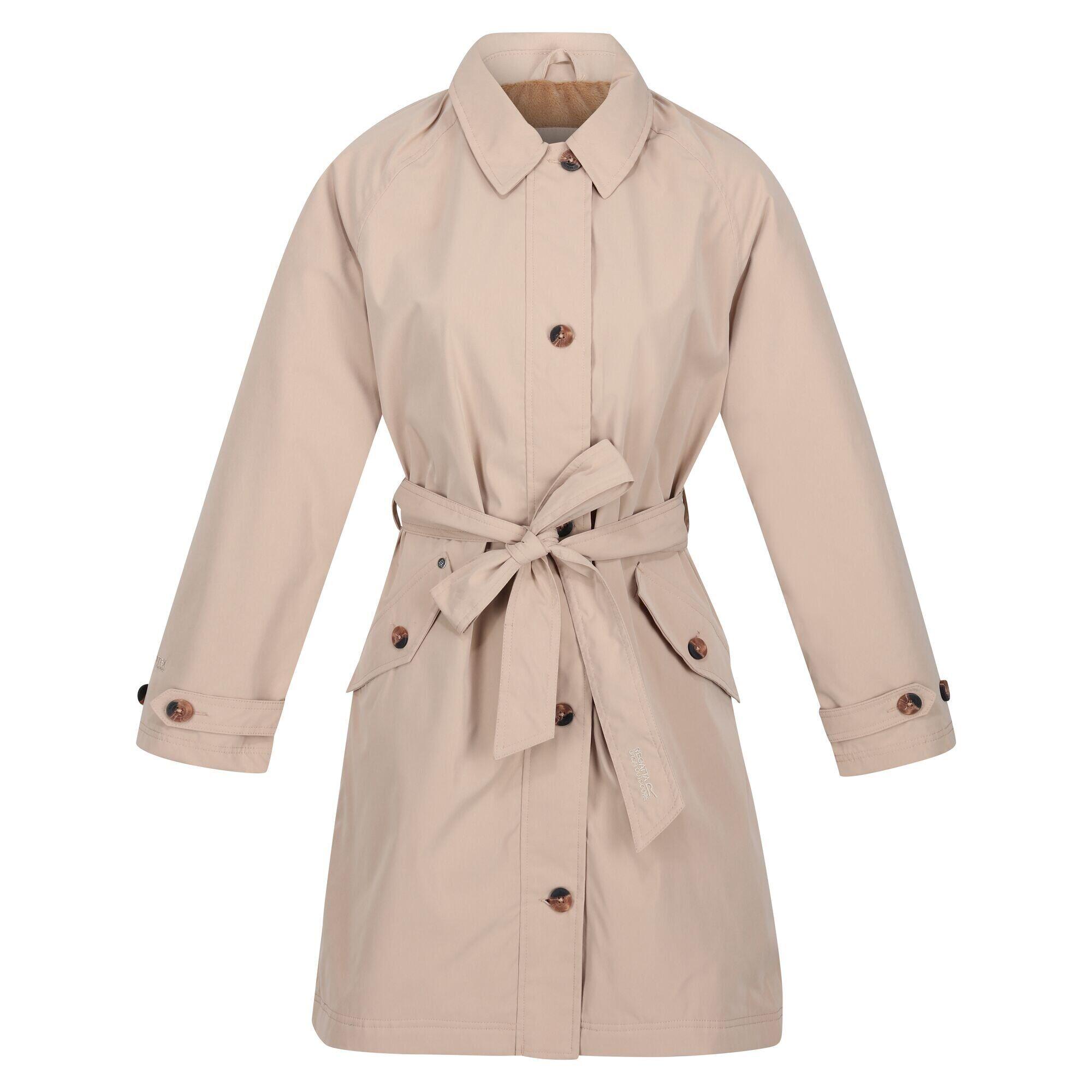 REGATTA Womens/Ladies Giovanna Fletcher Collection Madalyn Trench Coat (Moccasin)