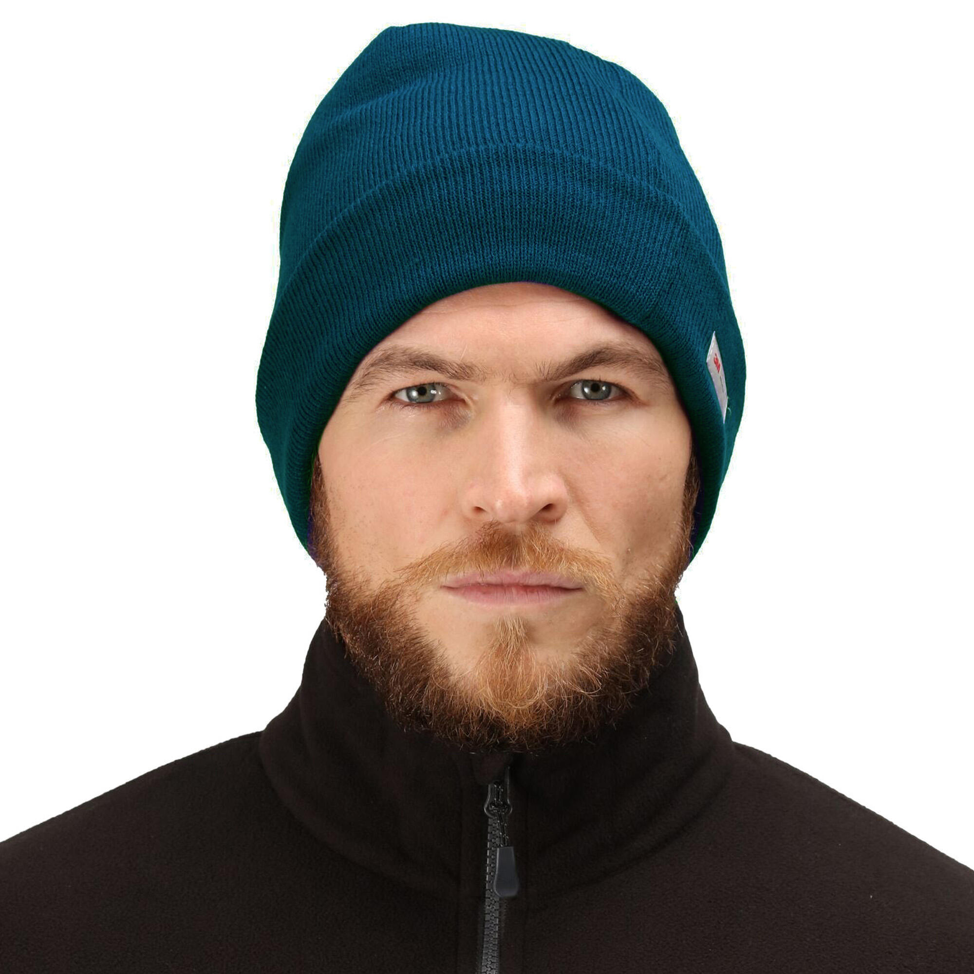 Mens Thinsulate Thermal Winter Hat (Moss) 3/4