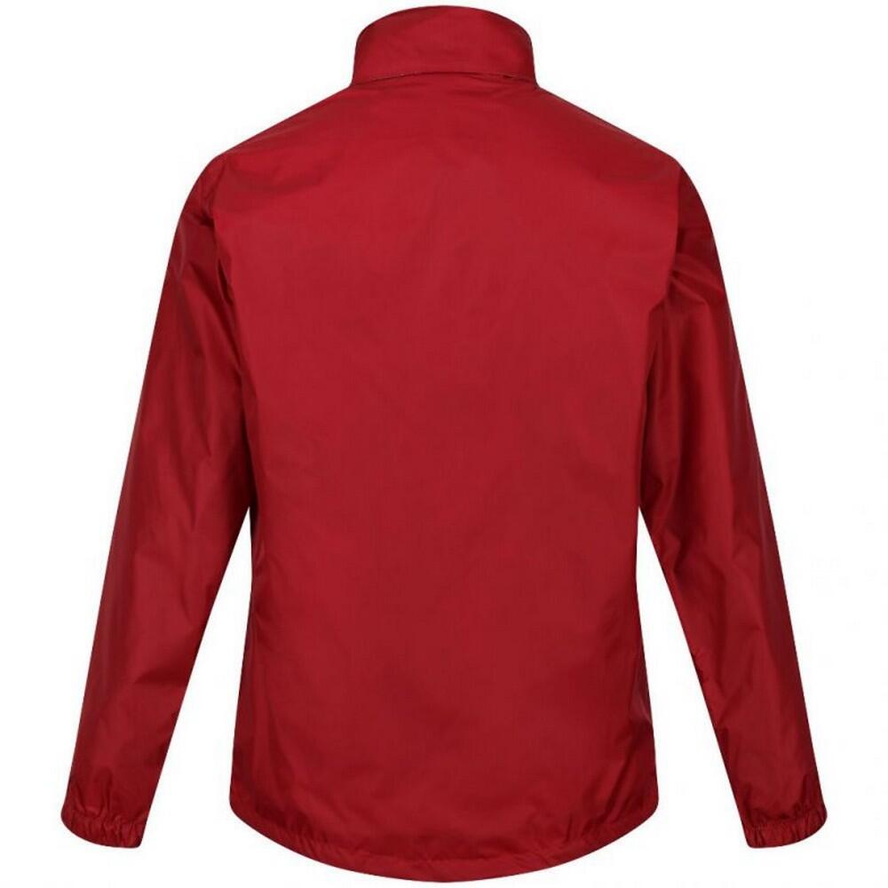 Heren Lyle IV Waterdicht Kappenjasje (Donkerrood) 3/5