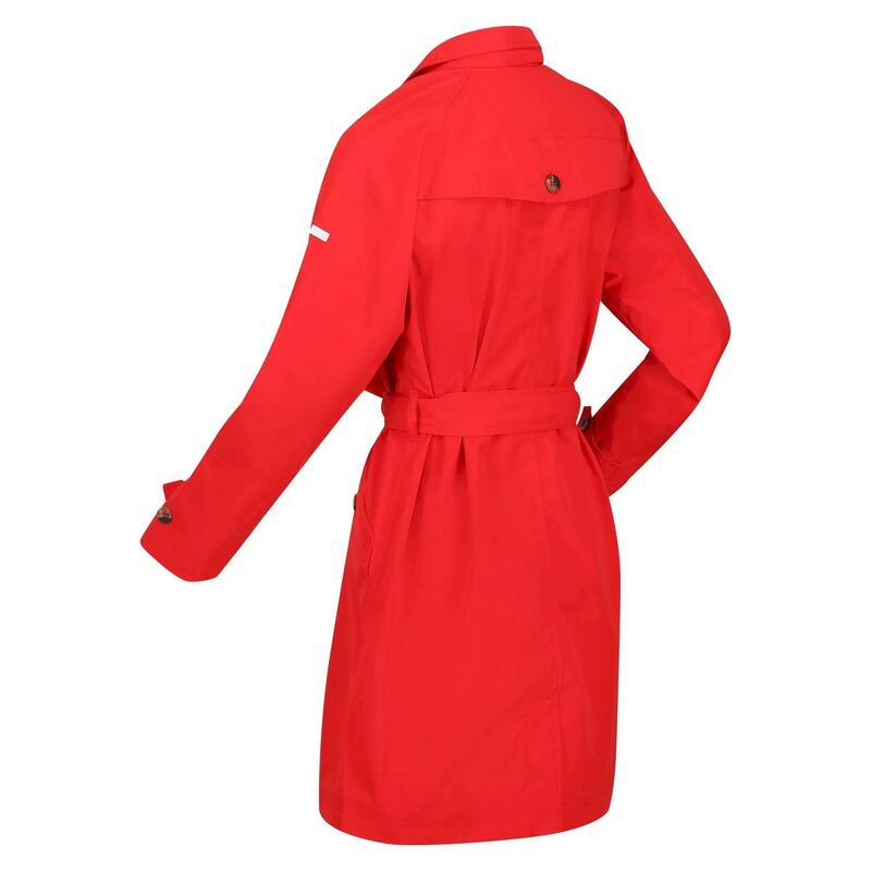 Gabardina Giovanna Fletcher Collection Madalyn para Mujer Código Rojo