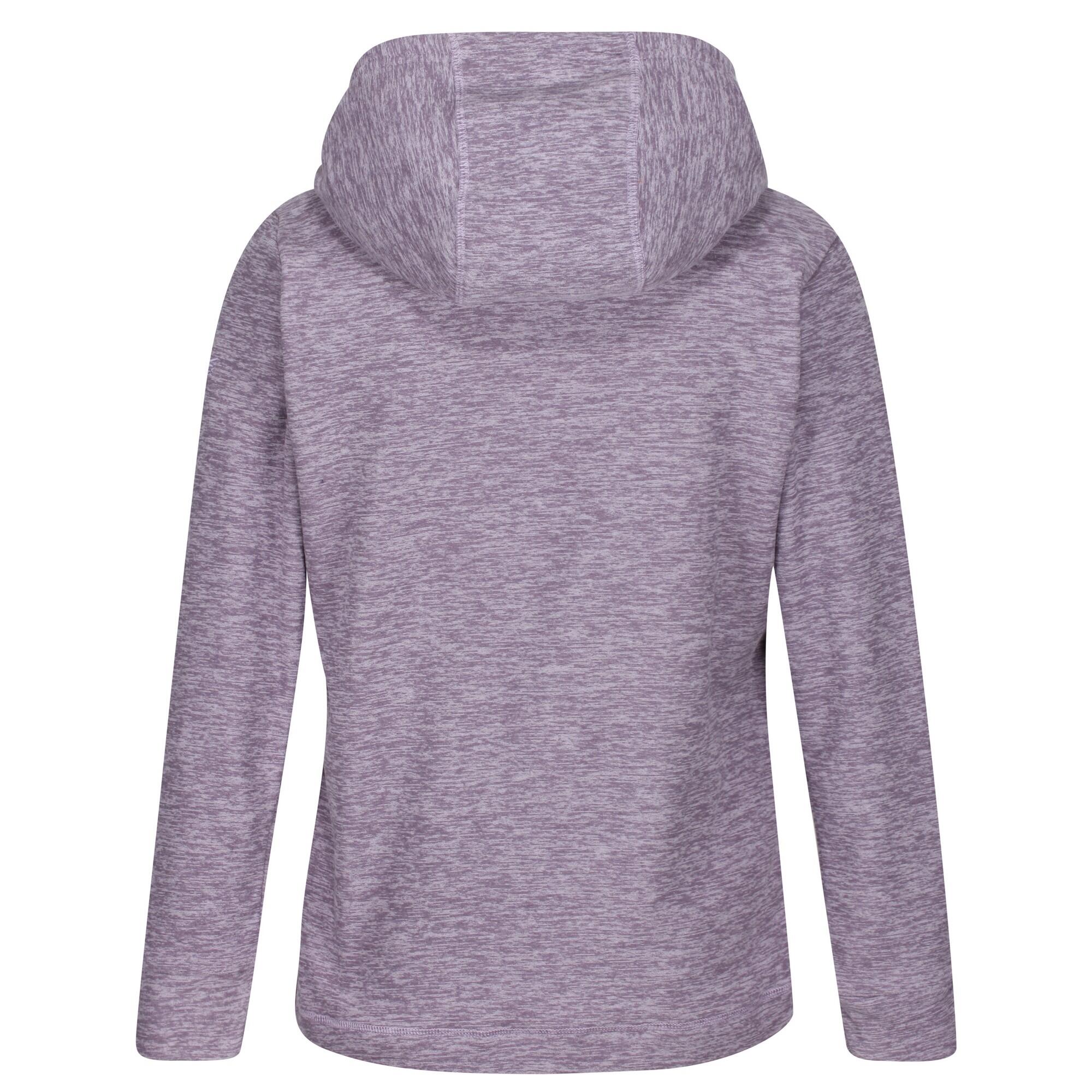 Womens/Ladies Kizmit II Fleece Top (Lilac Frost Marl) 2/5