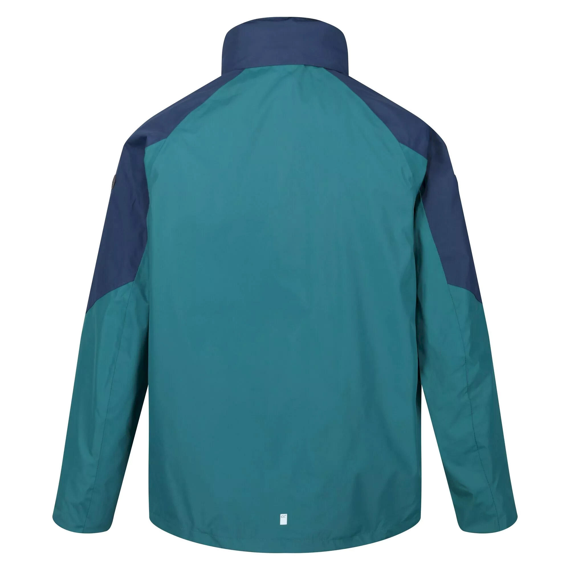 Mens Calderdale IV Waterproof Softshell Hooded Walking Jacket (Pacific 2/4