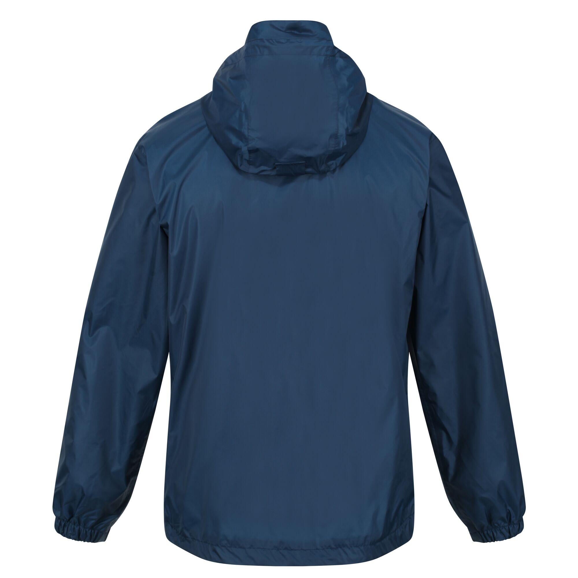 Heren Lyle IV Waterdicht Kappenjasje (Maanlicht Denim) 3/5