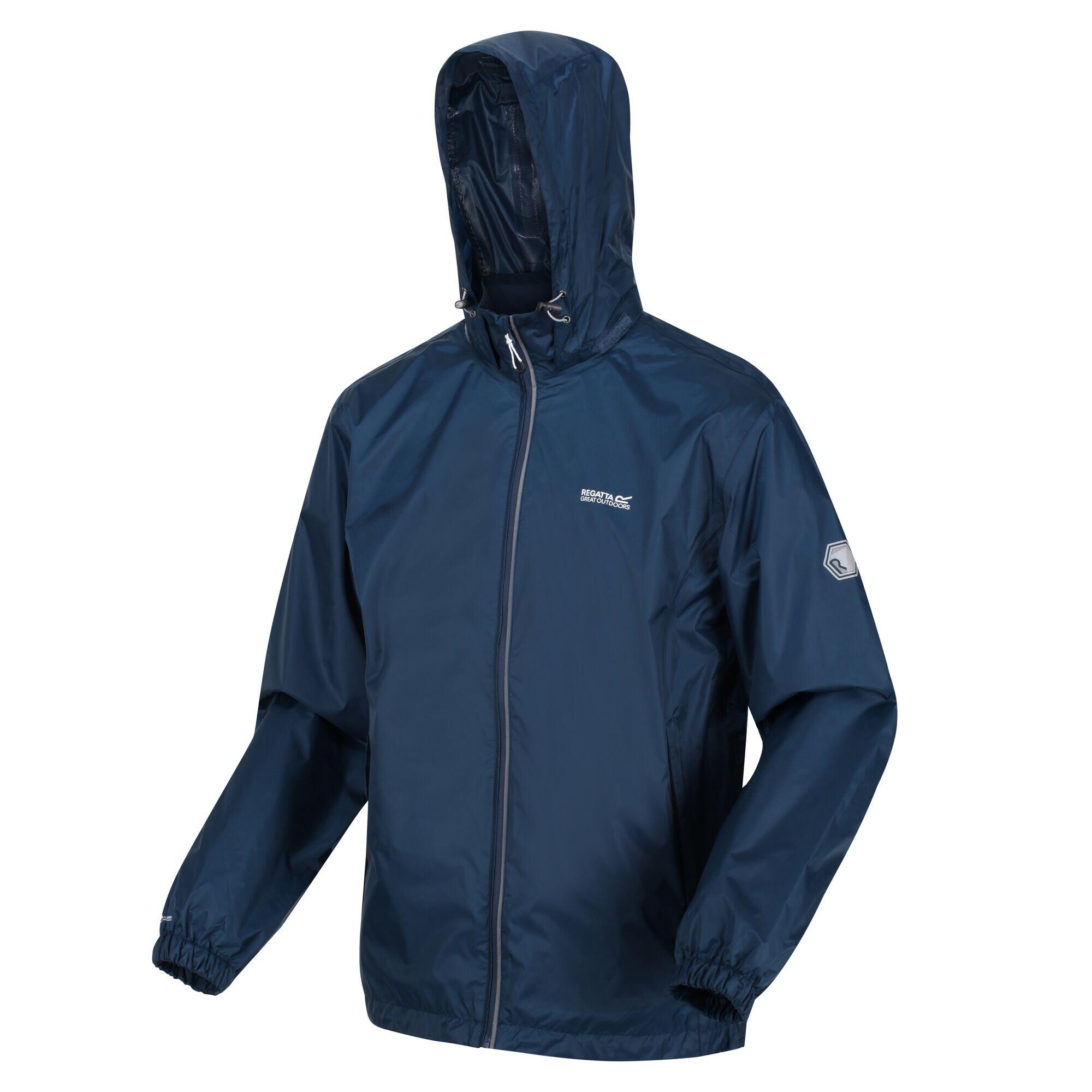 Mens Lyle IV Waterproof Hooded Jacket (Moonlight Denim) 4/5