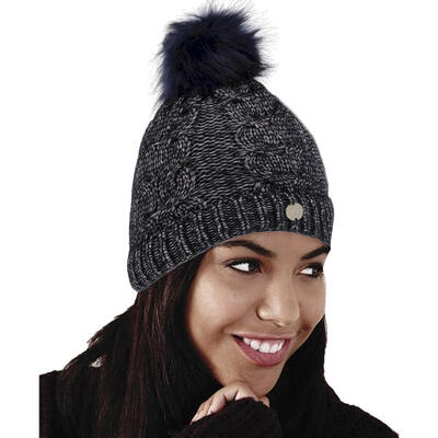 Cappello A Cuffia Pon Pon Donna Regatta Lovella III Blu Navy