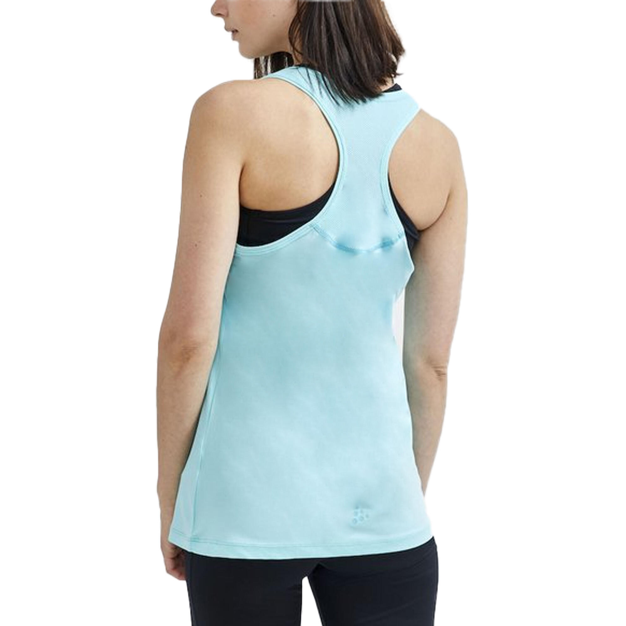 Womens/Ladies ADV Essence Tank Top (Sea Blue) 2/3