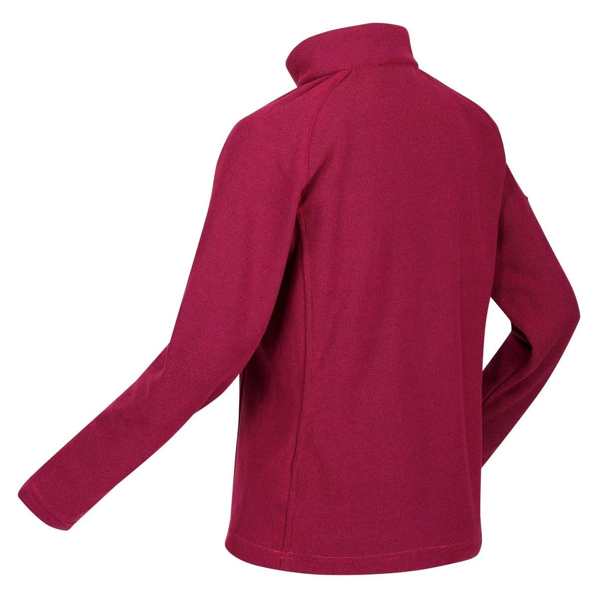 Womens/Ladies Kenger II Quarter Zip Fleece Top (Berry Pink) 4/5