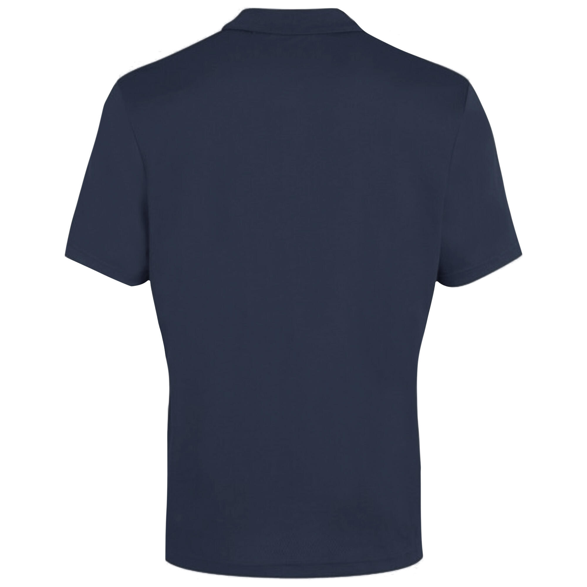 Mens Club Dry Polo Shirt (Navy) 2/3