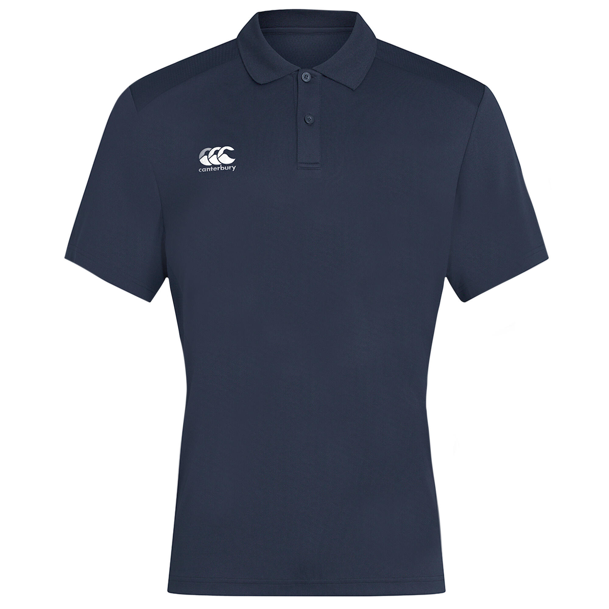 Mens Club Dry Polo Shirt (Navy) 1/3