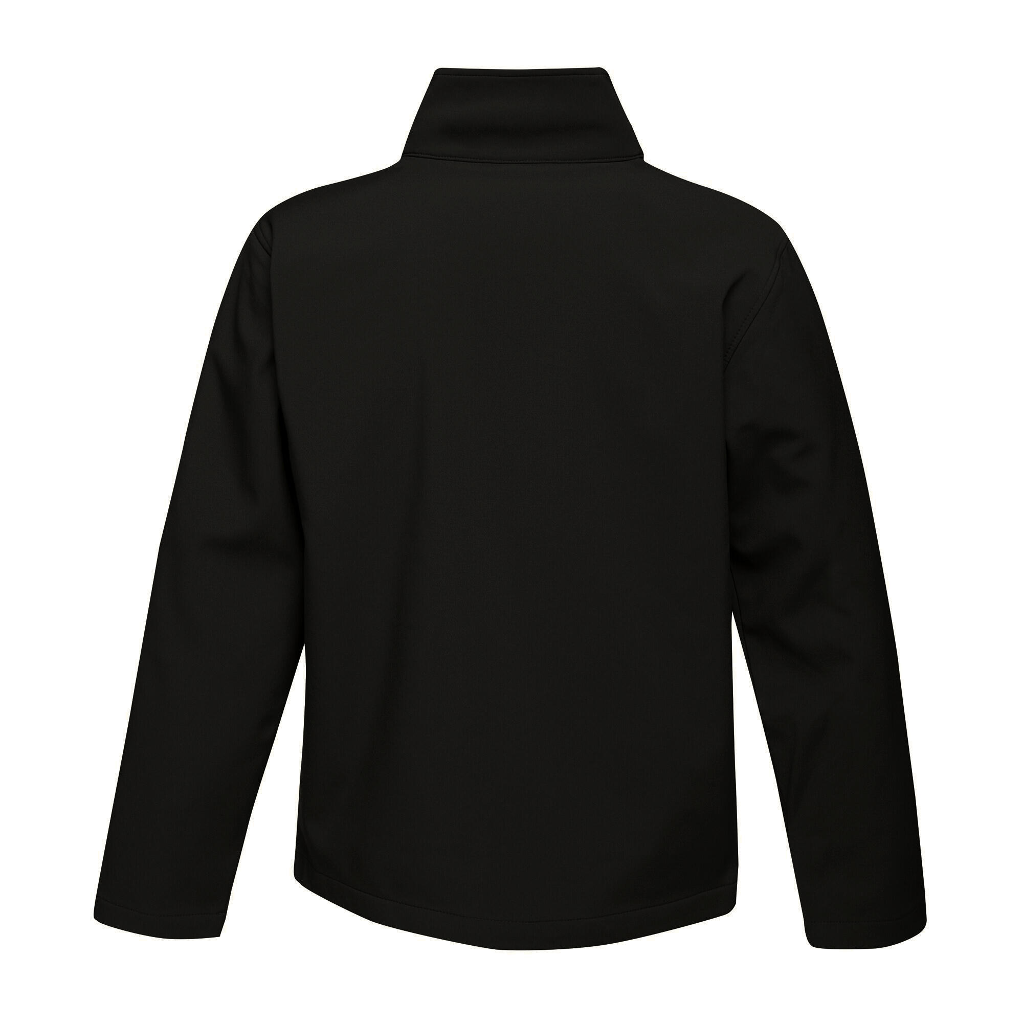 Mens Ablaze Printable Softshell Jacket (Black/Classic Red) 2/5