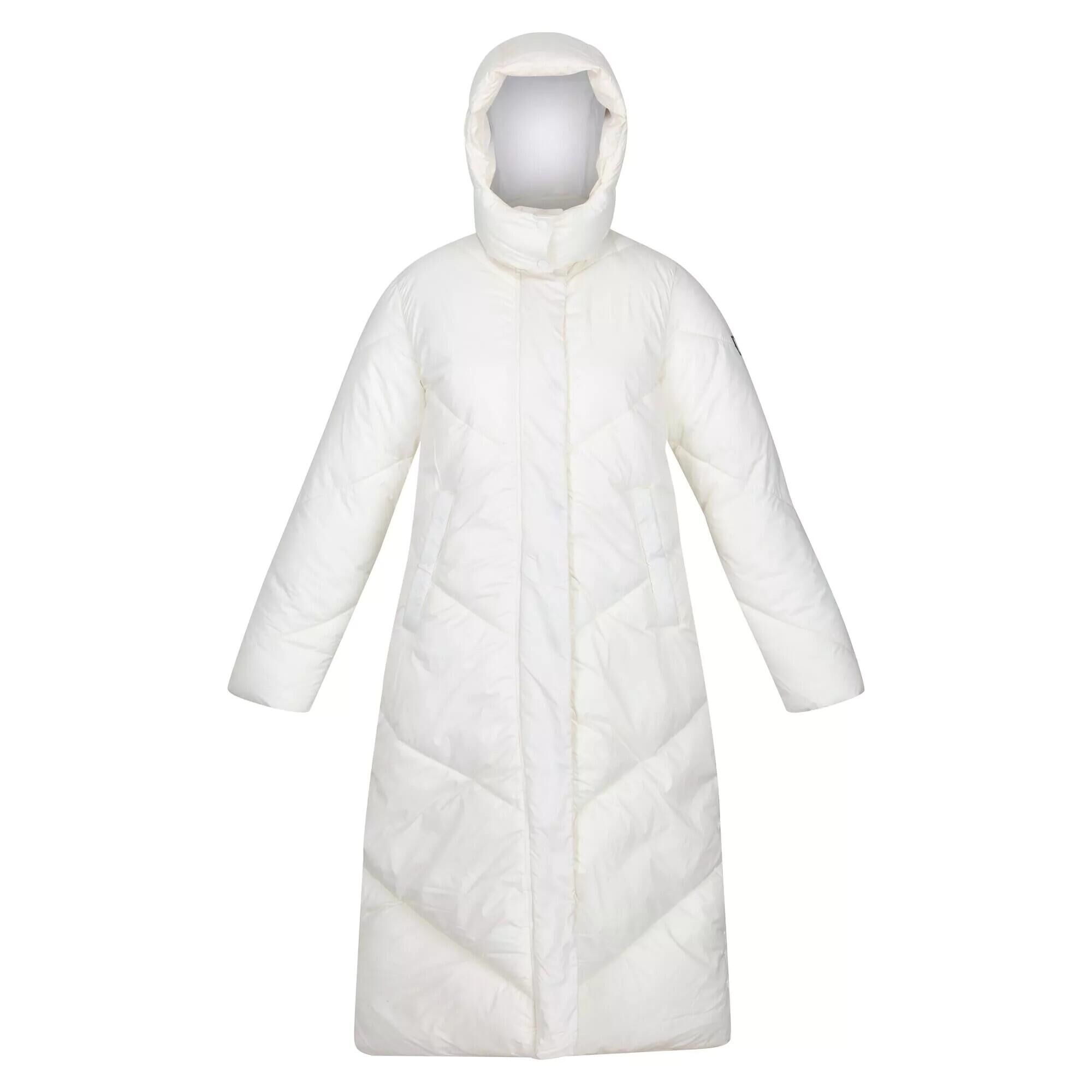 REGATTA Womens/Ladies Longley Quilted Jacket (Snow White)