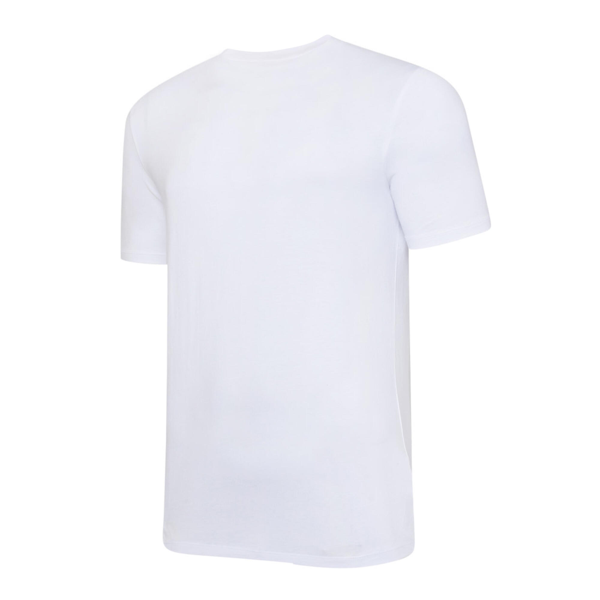 Mens Club Leisure TShirt (White/Black) 2/4