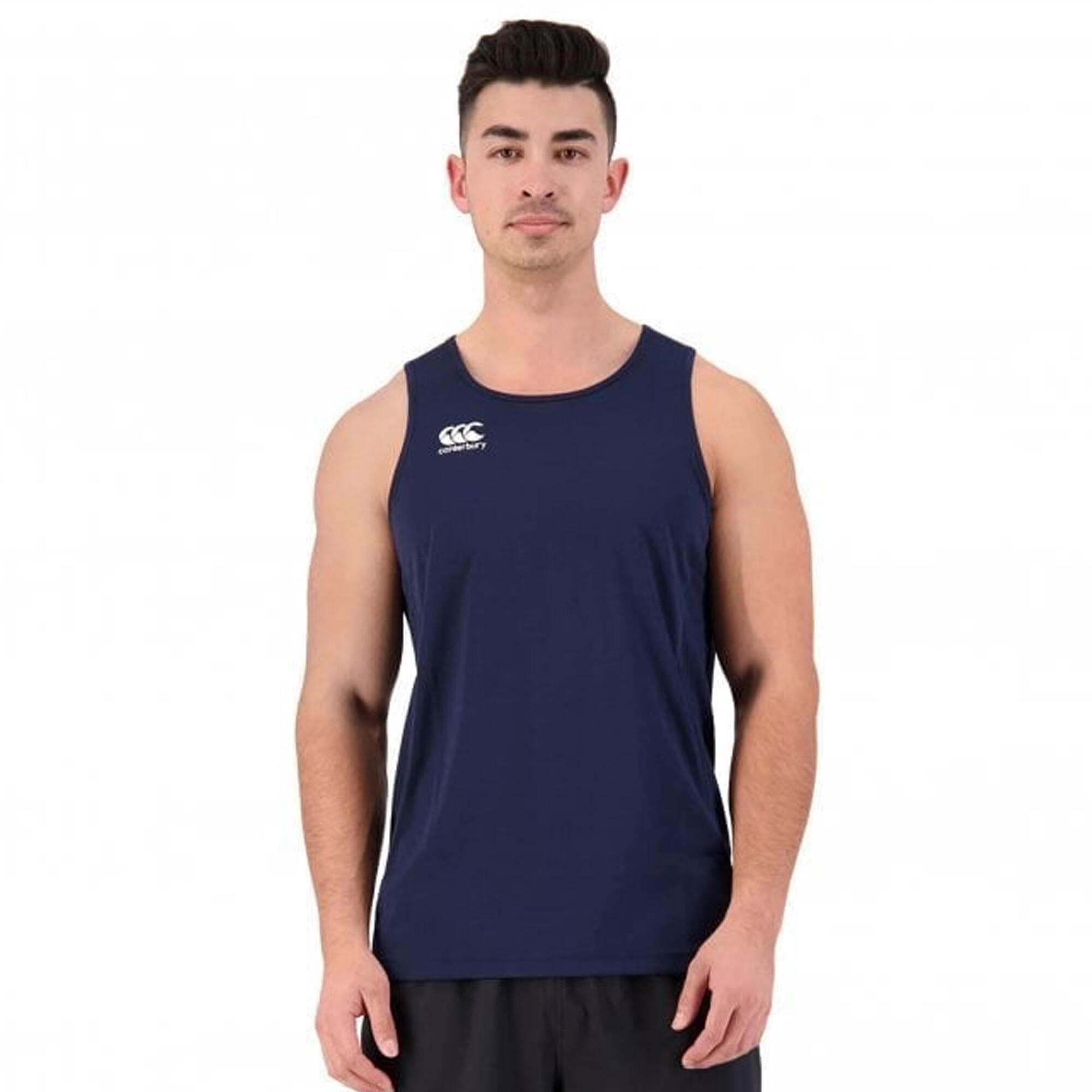 "Club Dry" Ärmelloses Oberteil für Herren Marineblau 3/3