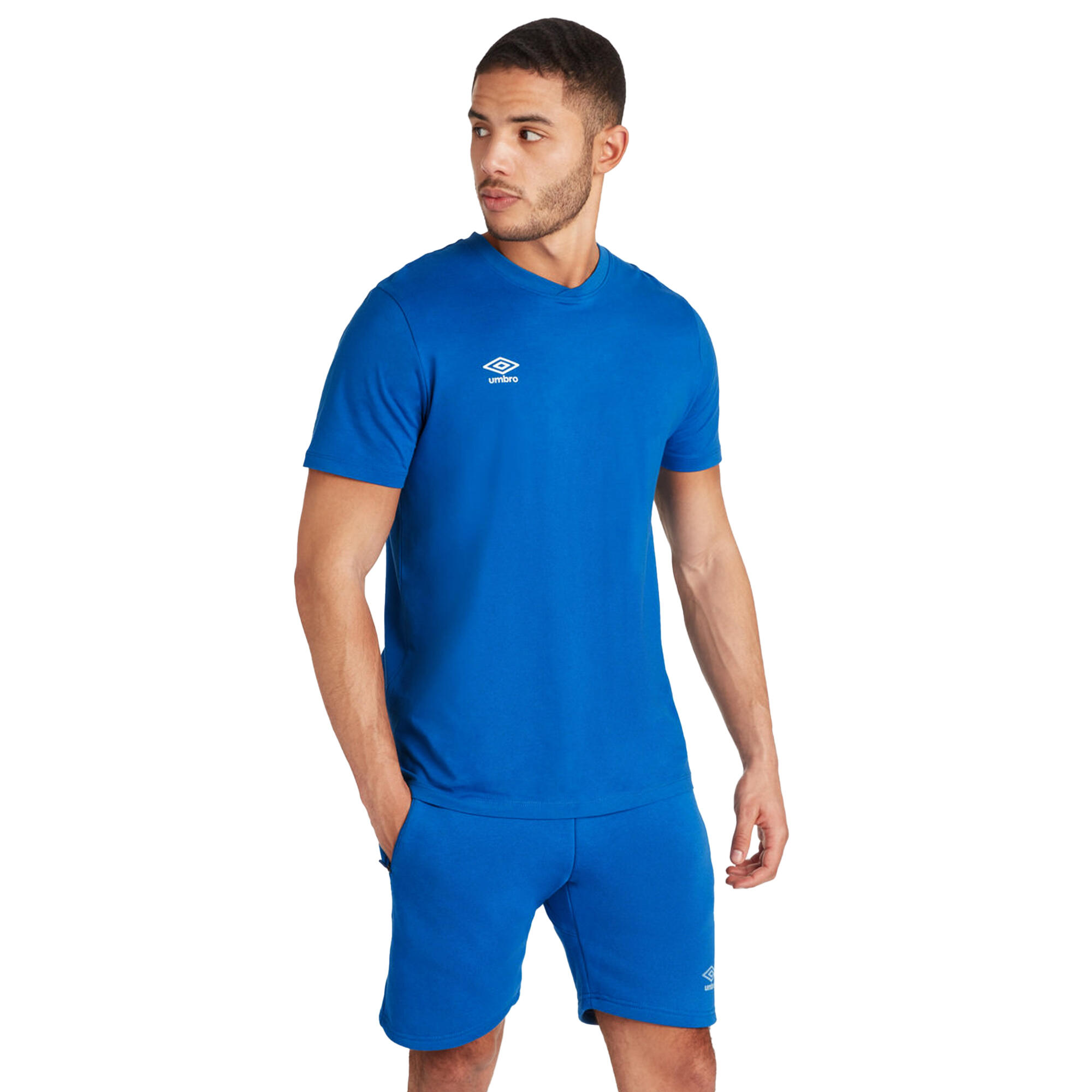 Tshirt CLUB LEISURE Homme (Bleu Roi / Blanc) 4/4