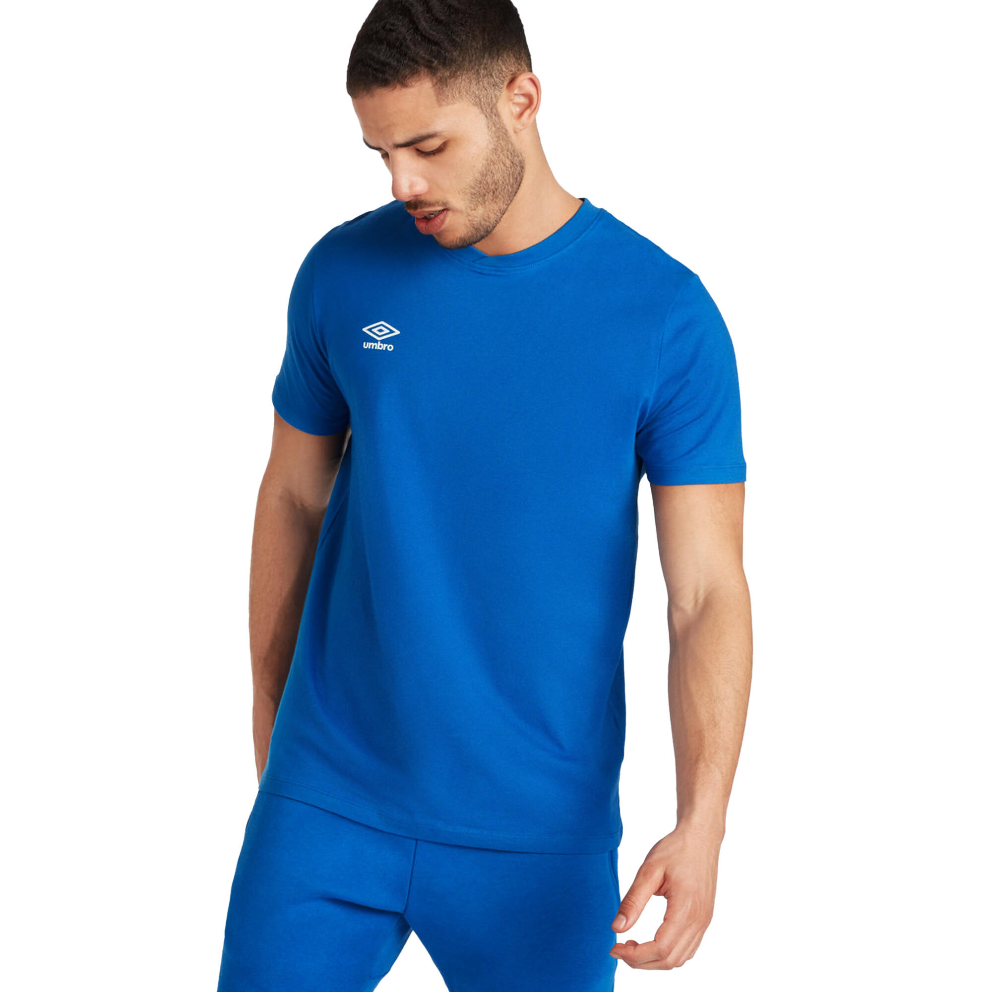 Tshirt CLUB LEISURE Homme (Bleu Roi / Blanc) 3/4
