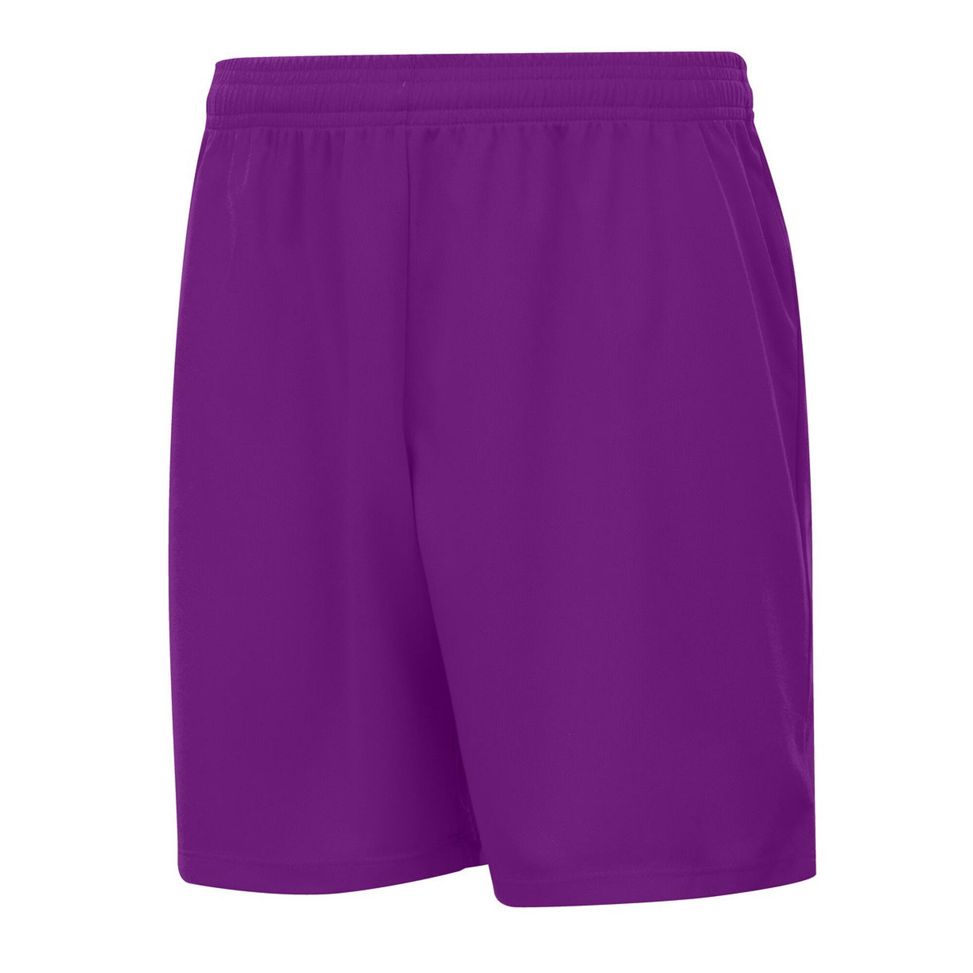 Childrens/Kids Club II Shorts (Purple Cactus) 2/3