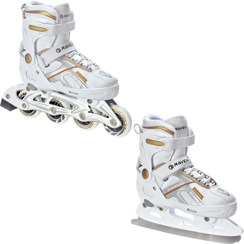 Raven Pulse 2-in-1 patins à roulettes ajustables