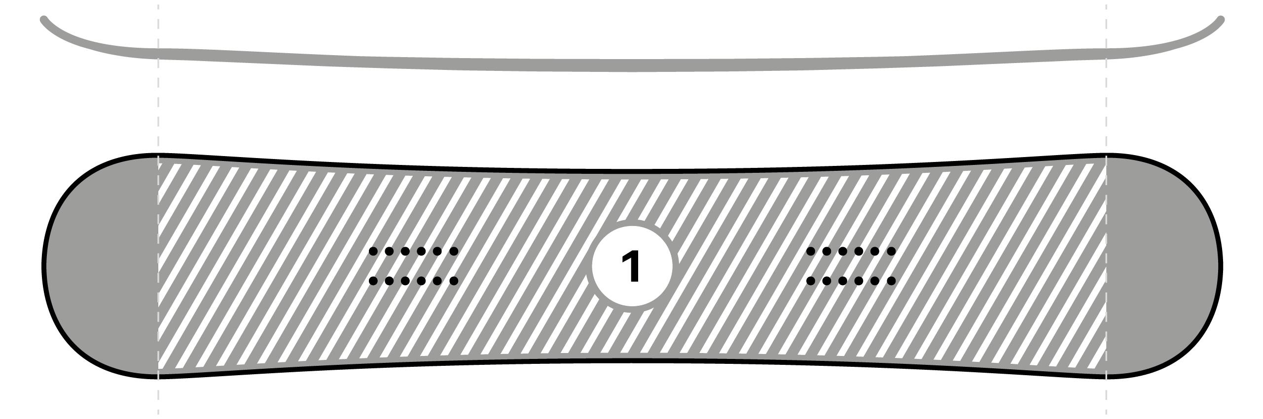 Snowboard Core Junior 3/4