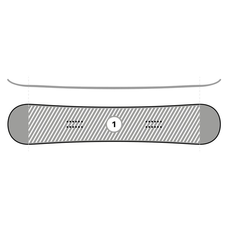 Placa snowboard RAVEN Core Junior, Copii
