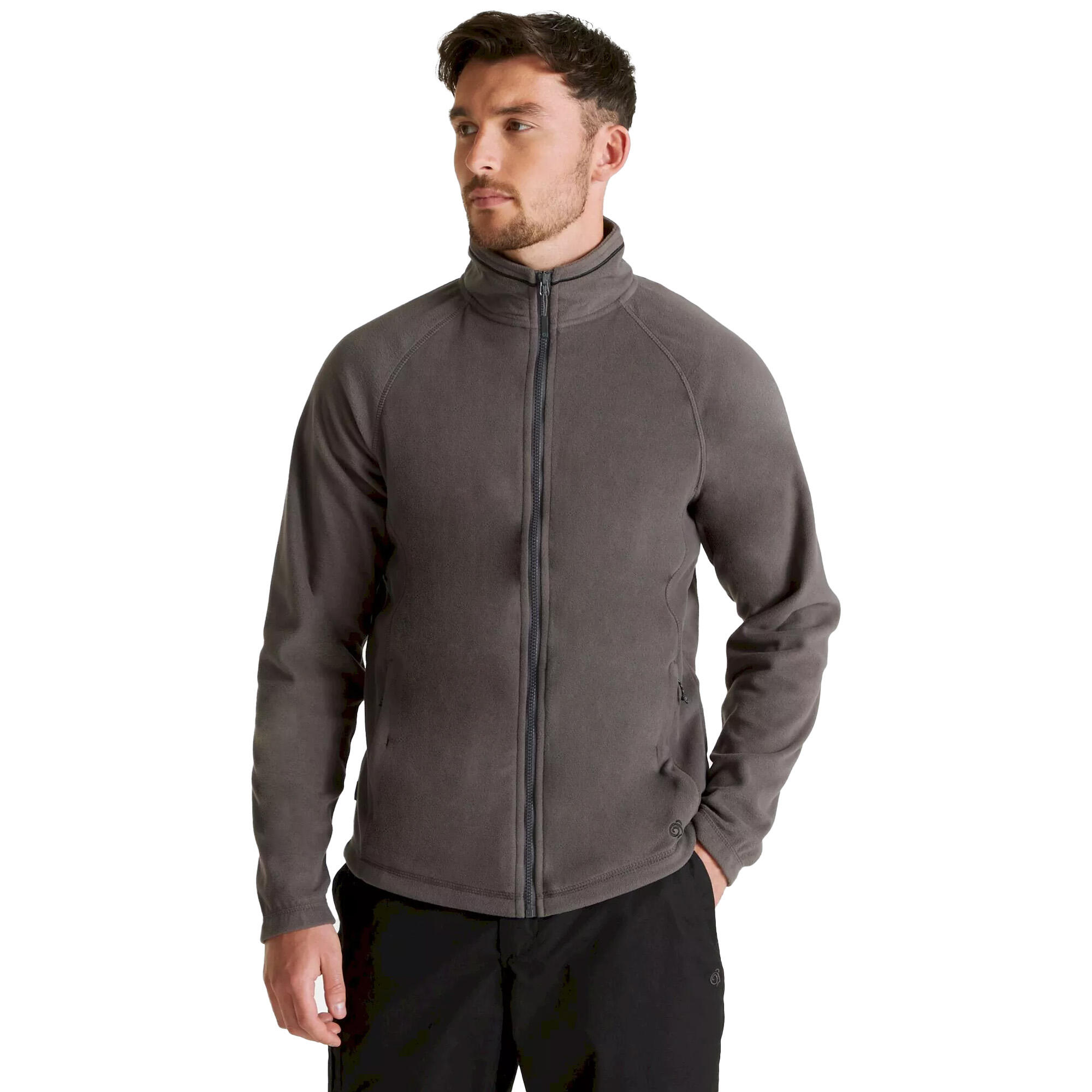 Giacca In Pile Uomo Craghoppers Expert Corey 200 Grigio Carbone 4/5