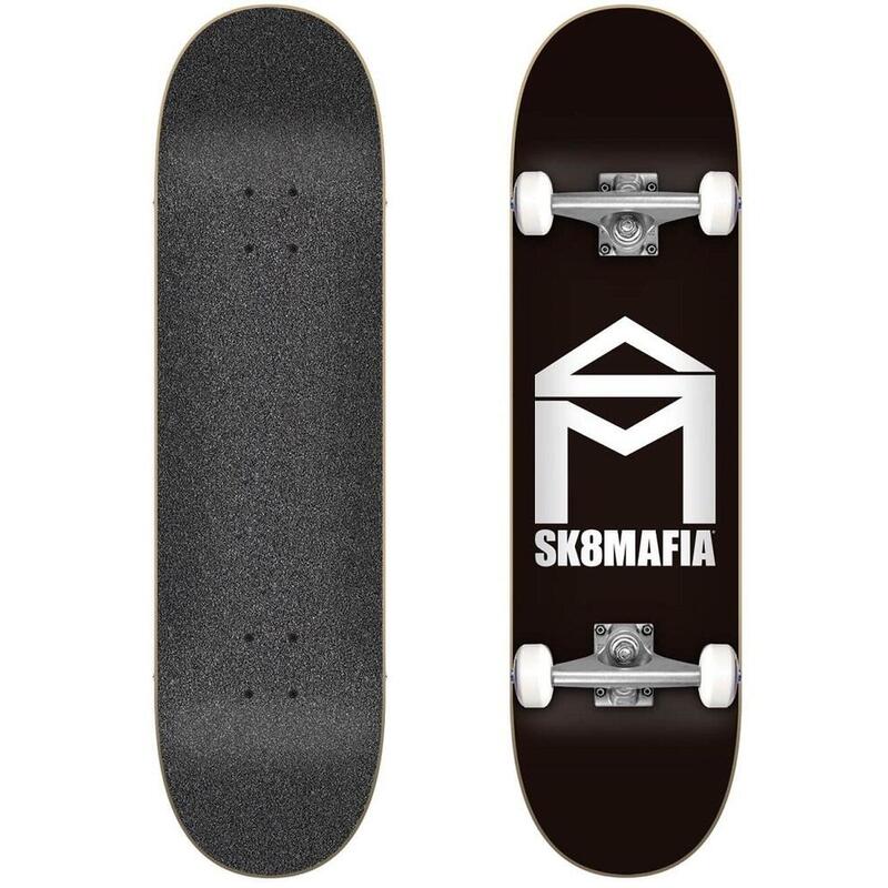 Sk8Mafia Skateboard 7.75 House Logo schwarz