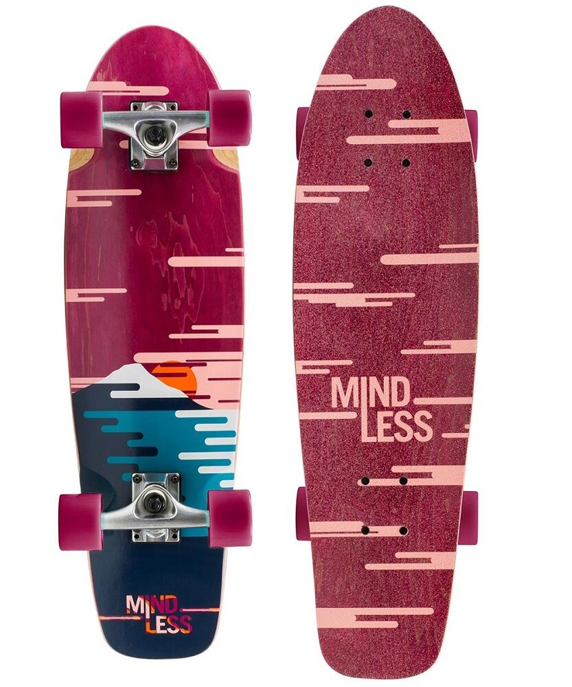Mindless Sunset 28" Bordeaux Cruiser 3/3