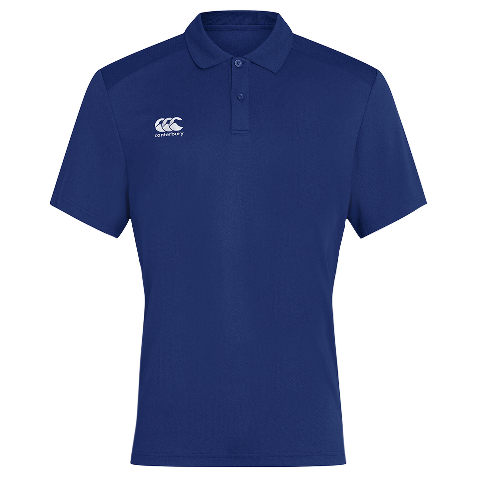 CANTERBURY Mens Club Dry Polo Shirt (Royal Blue)