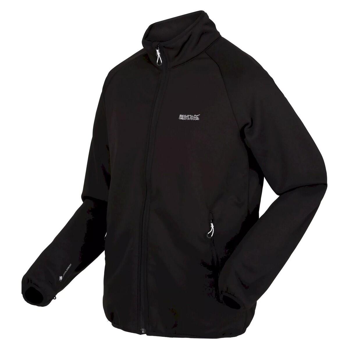 Mens Sacramento VIII Waterproof Jacket (Black/Dark Grey) 4/5