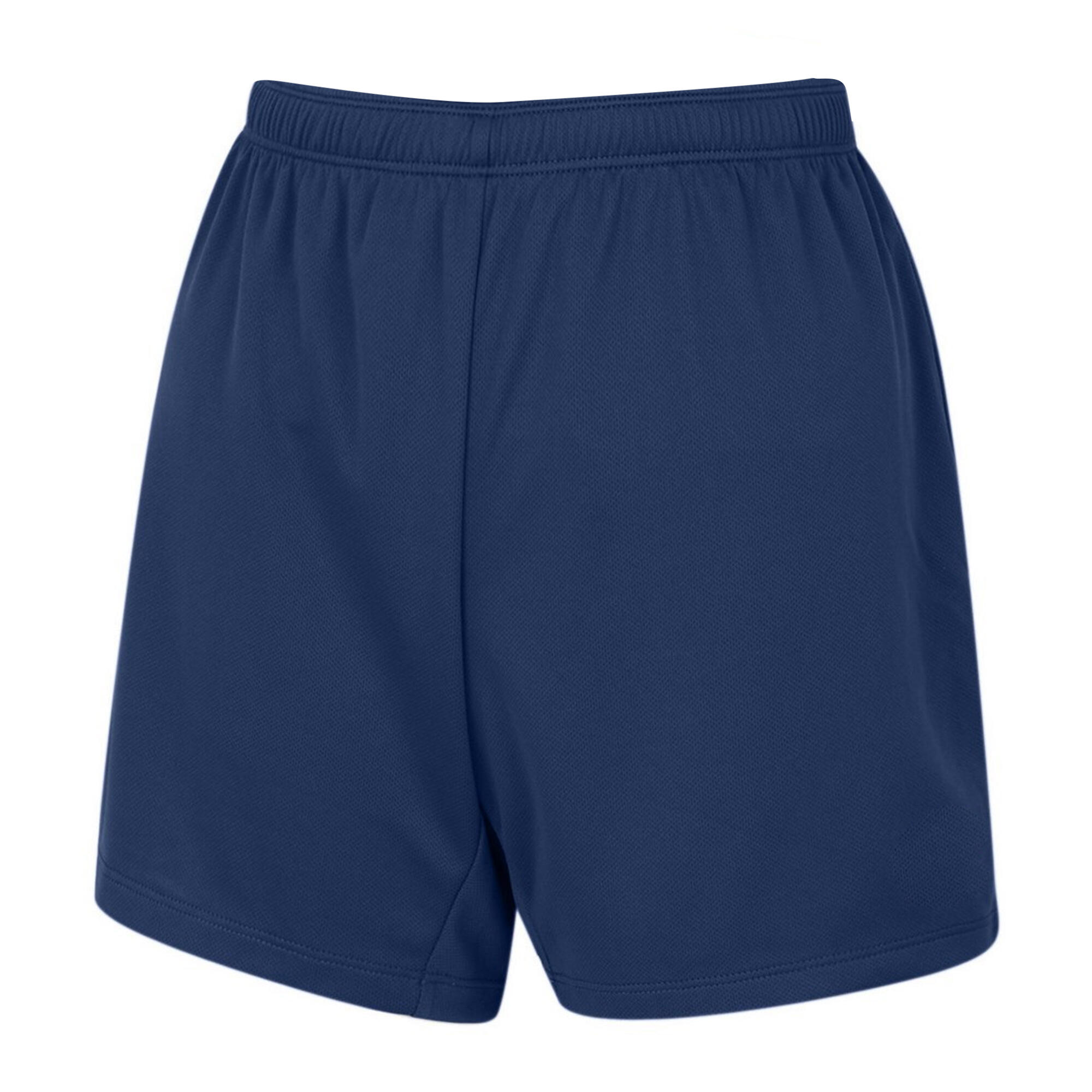 Womens/Ladies Club Logo Shorts (Navy) 2/2