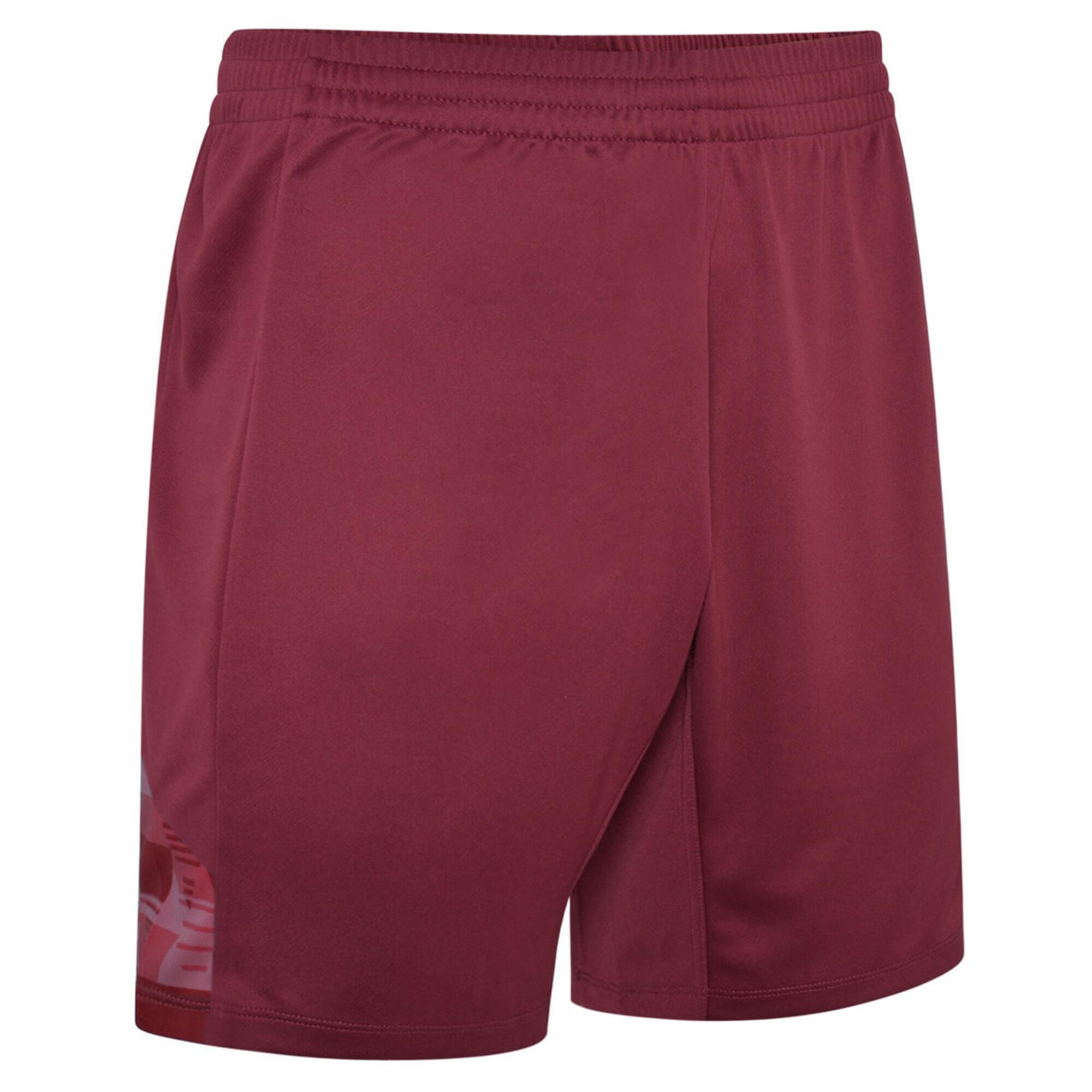 Mens Vier Shorts (New Claret) 2/3