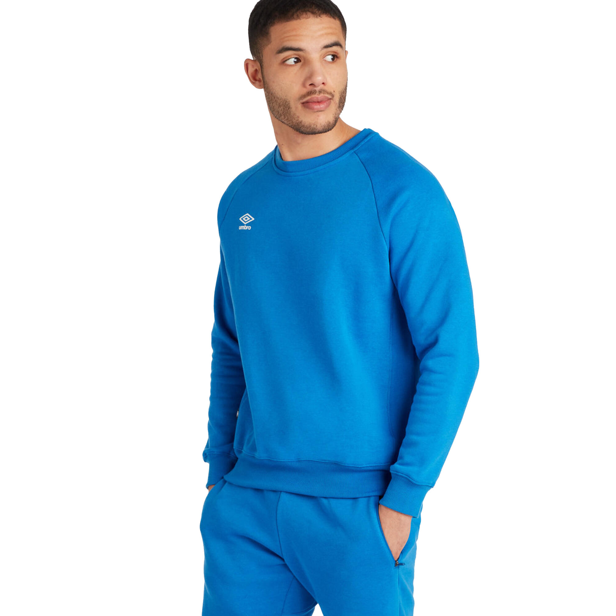 Sweat CLUB LEISURE Homme (Bleu Roi / Blanc) 3/4