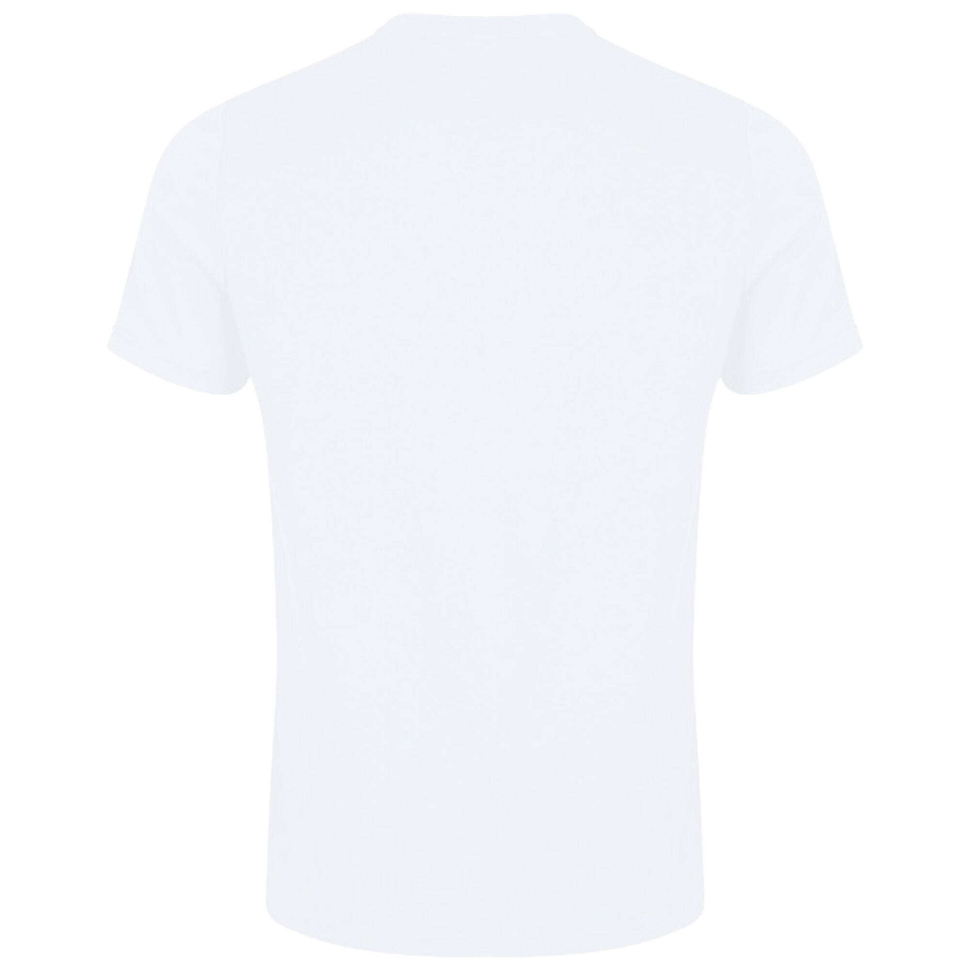 Unisex Adult Club Dry TShirt (White) 2/3