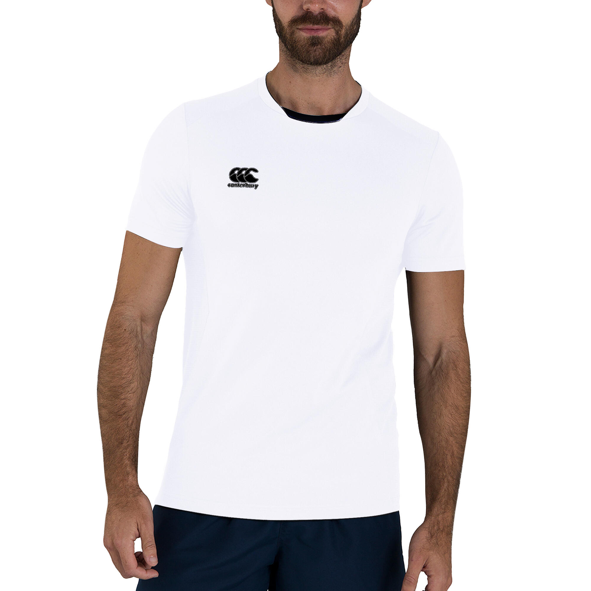 Unisex Adult Club Dry TShirt (White) 3/3