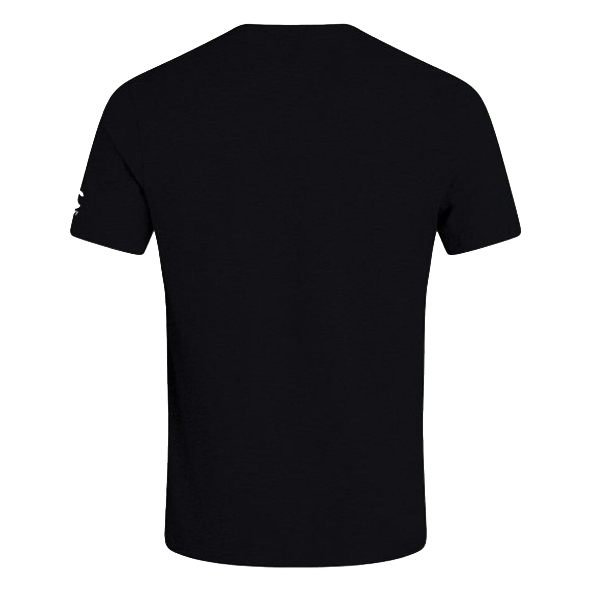 Unisex Adult Club Plain TShirt (Black) 2/3