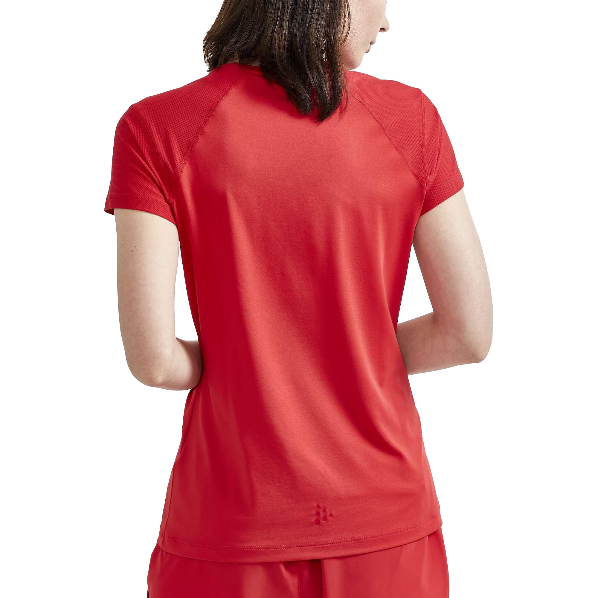 Womens/Ladies ADV Essence Slim ShortSleeved TShirt (Gerbera Pink) 2/3