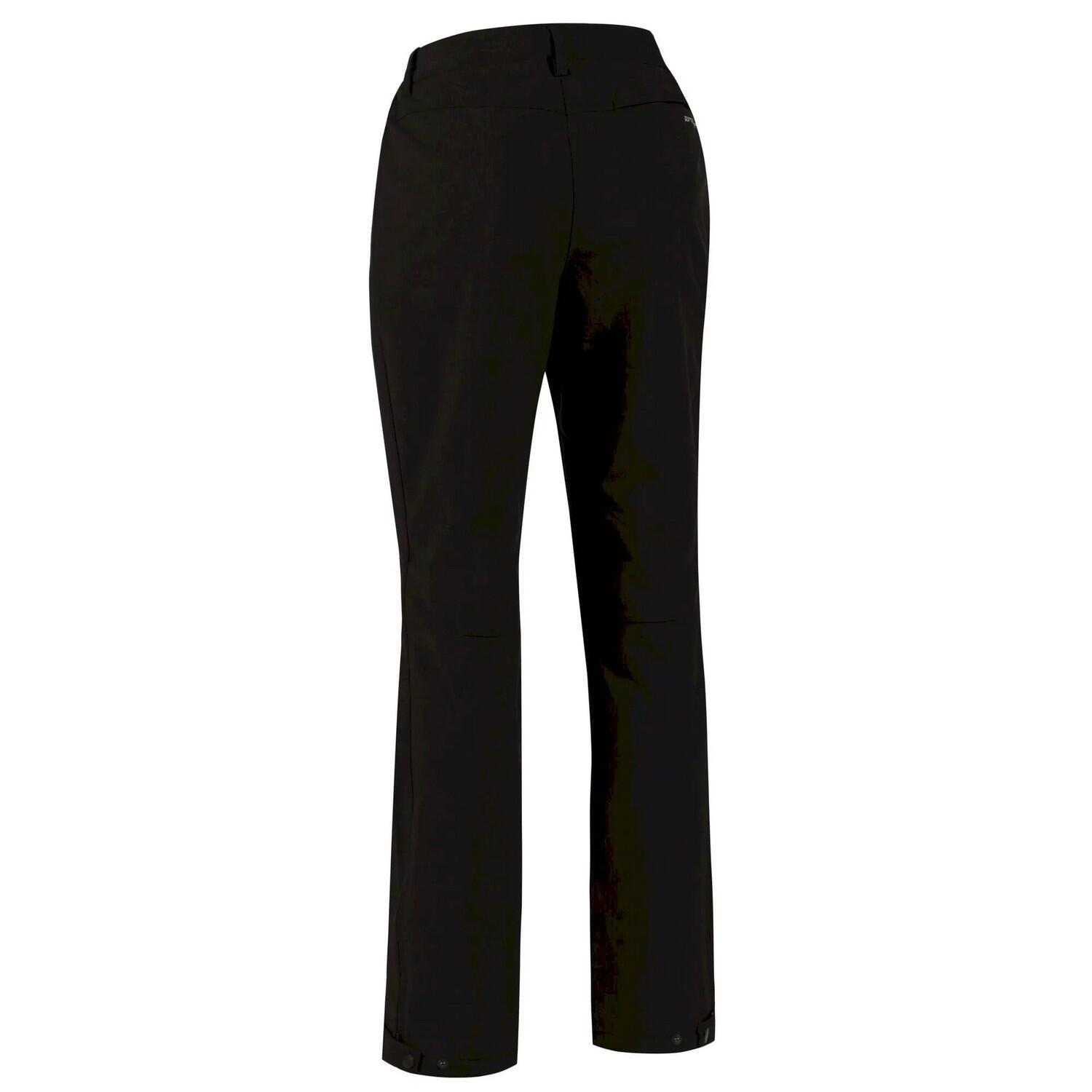 Great Outdoors Womens/Ladies Geo Softshell II Short Leg Trousers (Black) 4/5