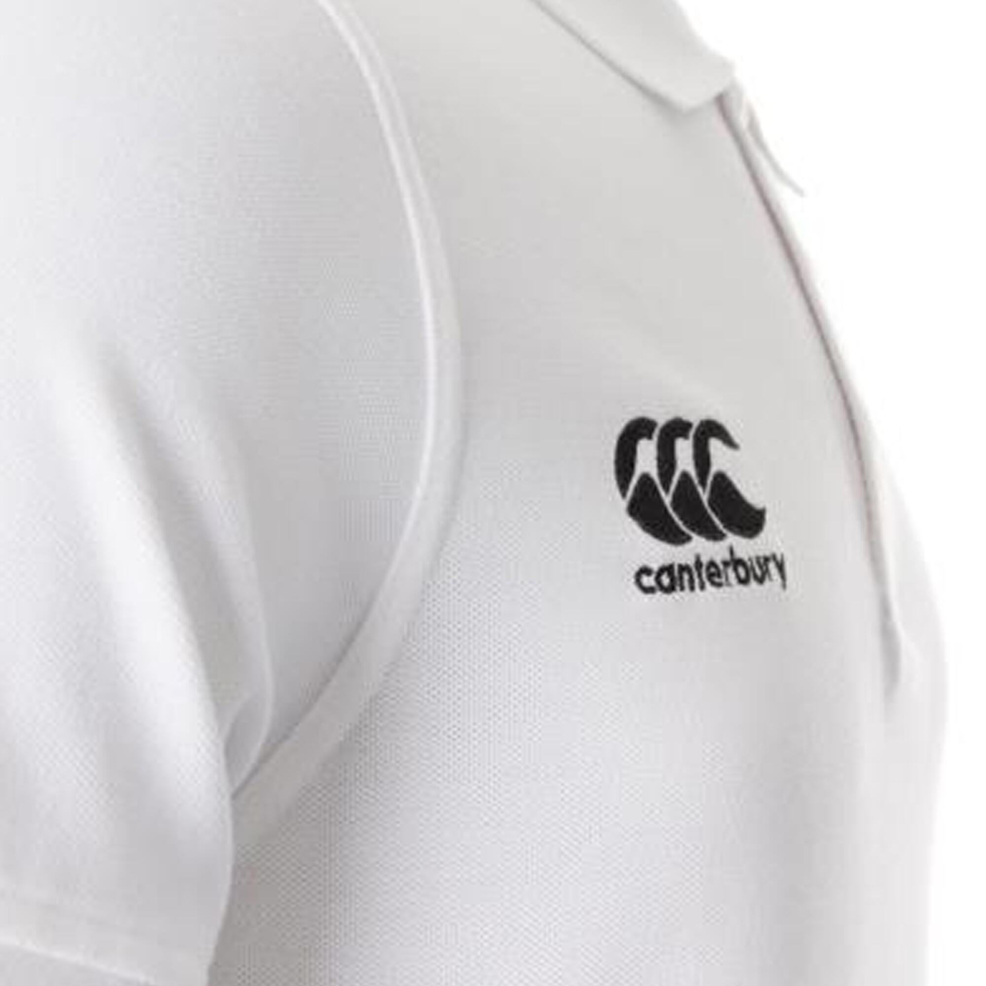 Maglietta Polo Uomo Canterbury Waimak Bianco 3/3