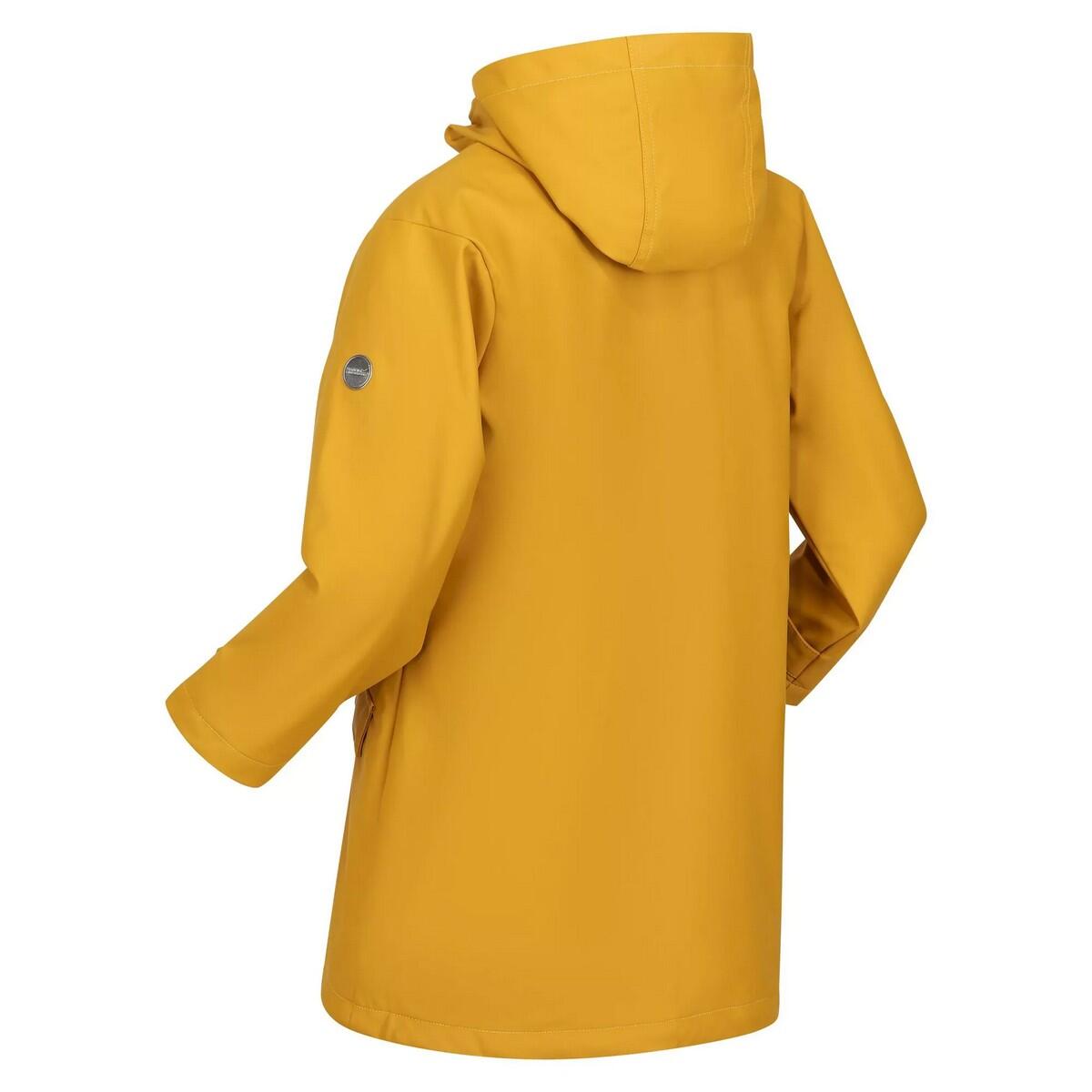 Childrens/Kids Brynlee Plain Waterproof Jacket (Sunset) 4/5