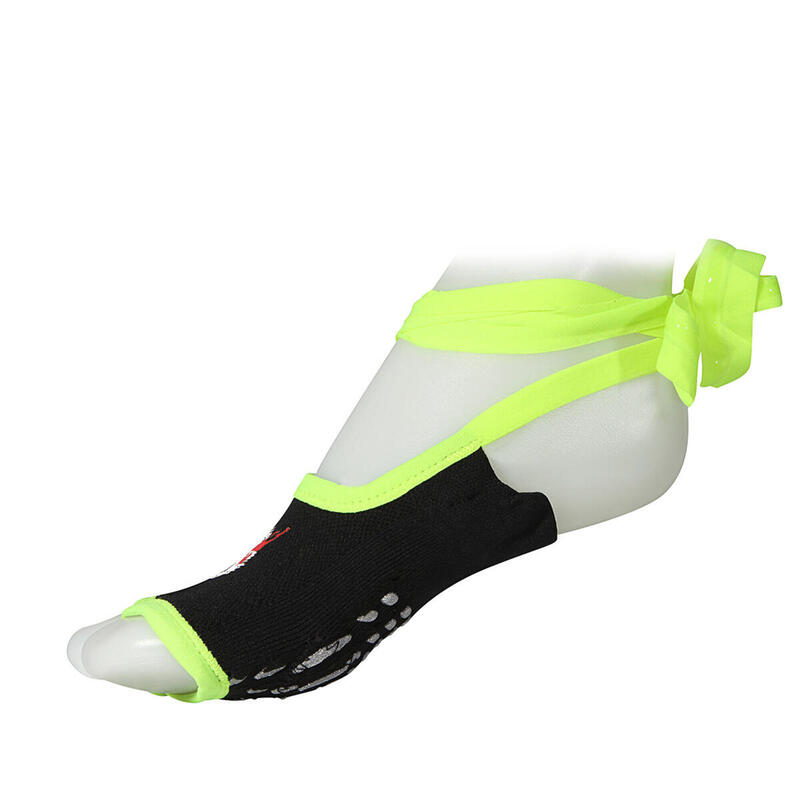 Uppies Sport Socken für Erwachsene für Tanz und Bar gelb