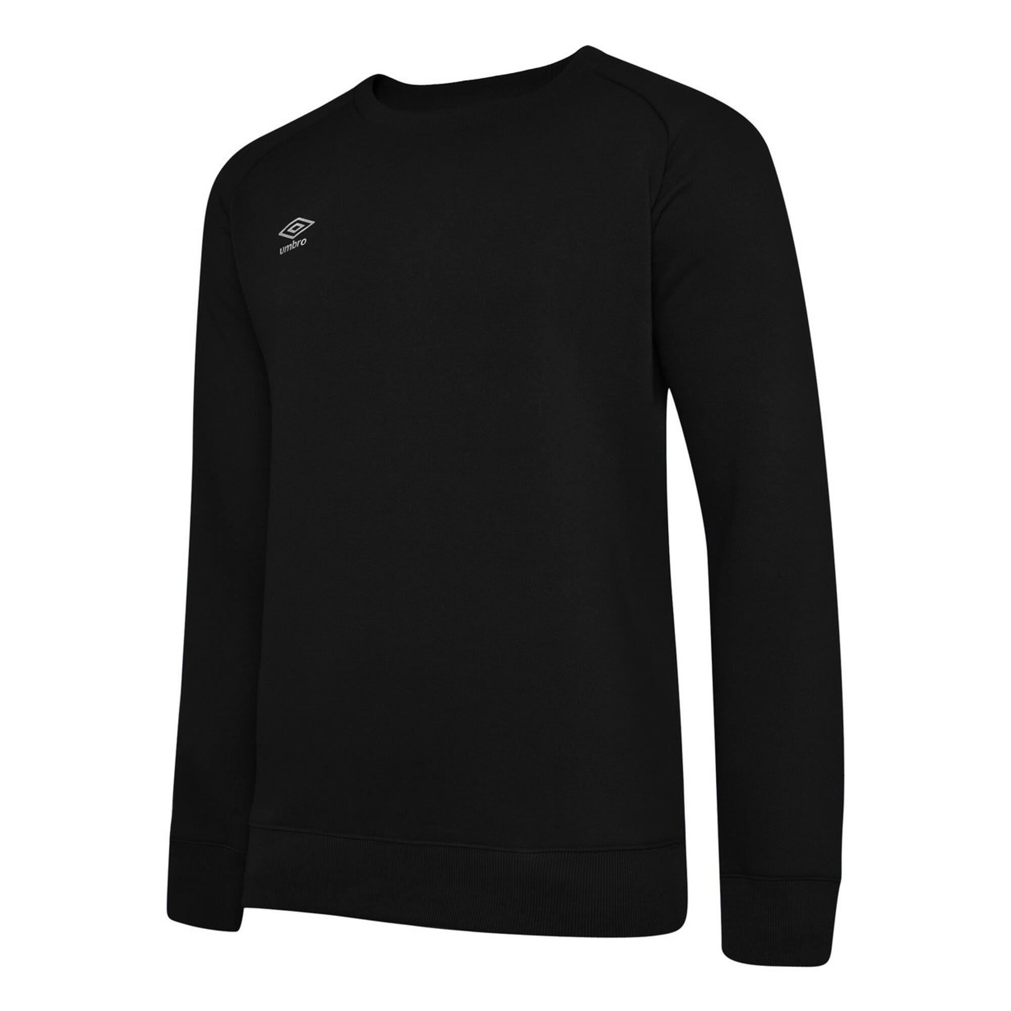 UMBRO Mens Club Leisure Sweatshirt (Black/White)