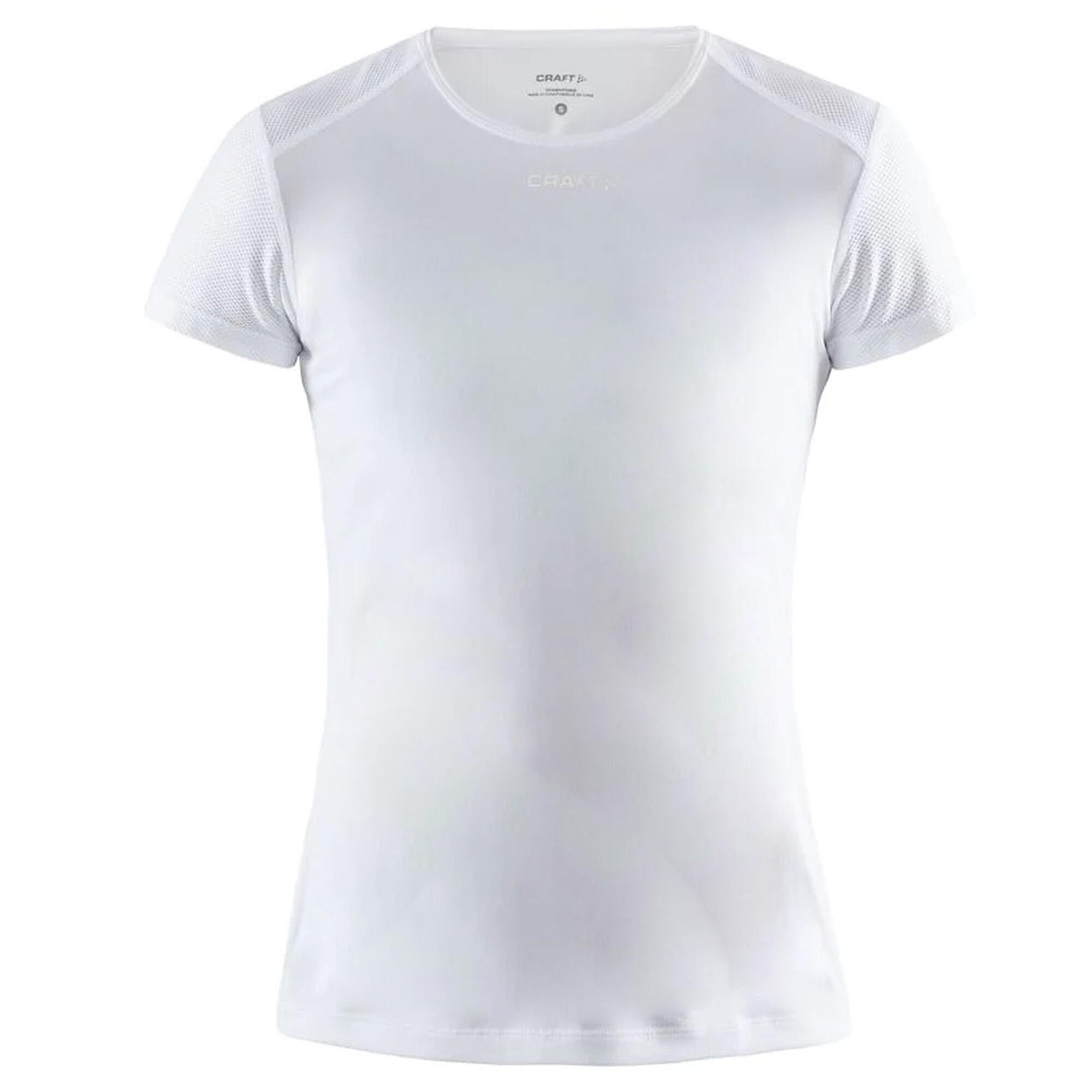 CRAFT Womens/Ladies ADV Essence Slim ShortSleeved TShirt (White)