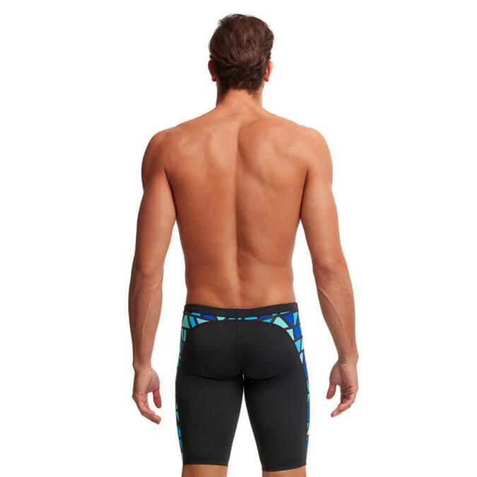 SHAPE UP - MEN'S SWIMMING TRAINING JAMMERS - BLACK