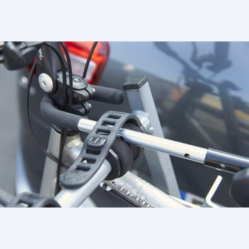 Paire de courroies porte-avec support mousse pour tube 25 mm plastique Mottez 2/3