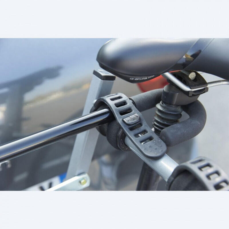 Paire de courroies porte-avec support mousse pour tube 25 mm plastique Mottez 3/3