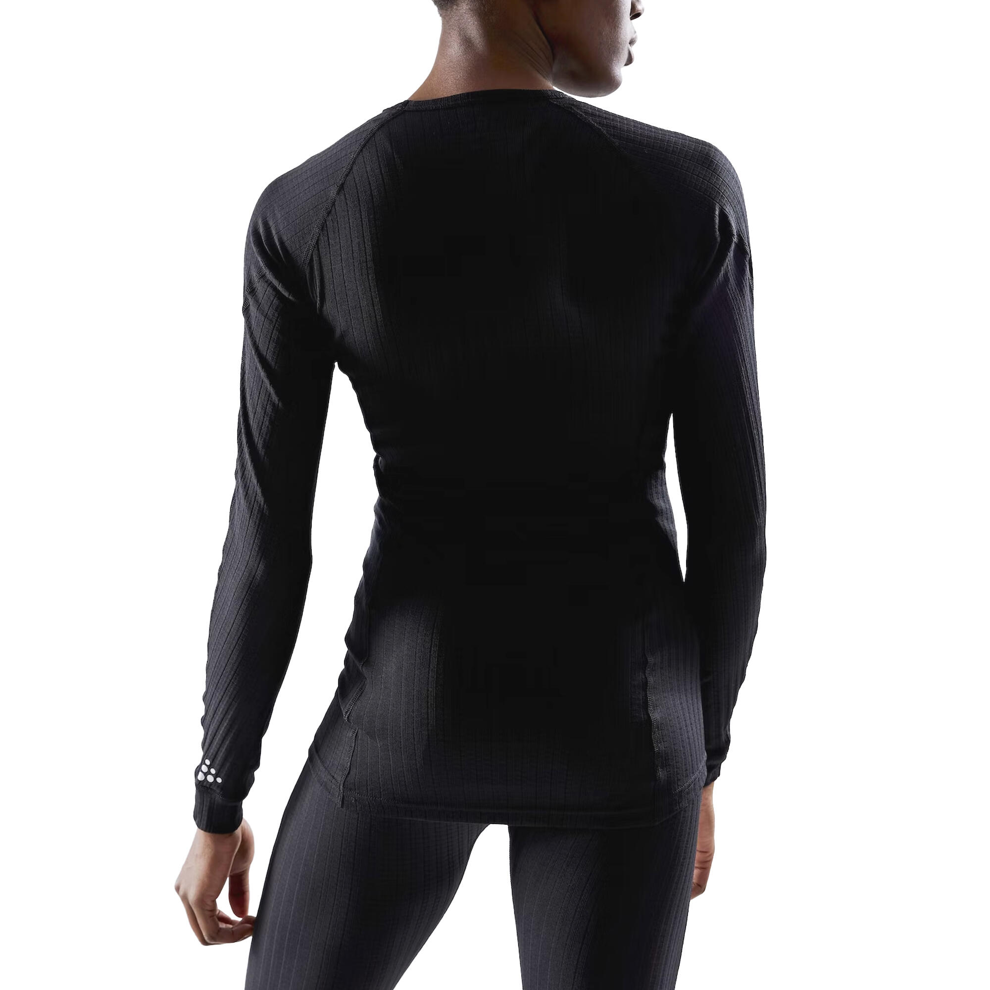 Womens/Ladies Extreme X Base Layer Top (Black) 3/3