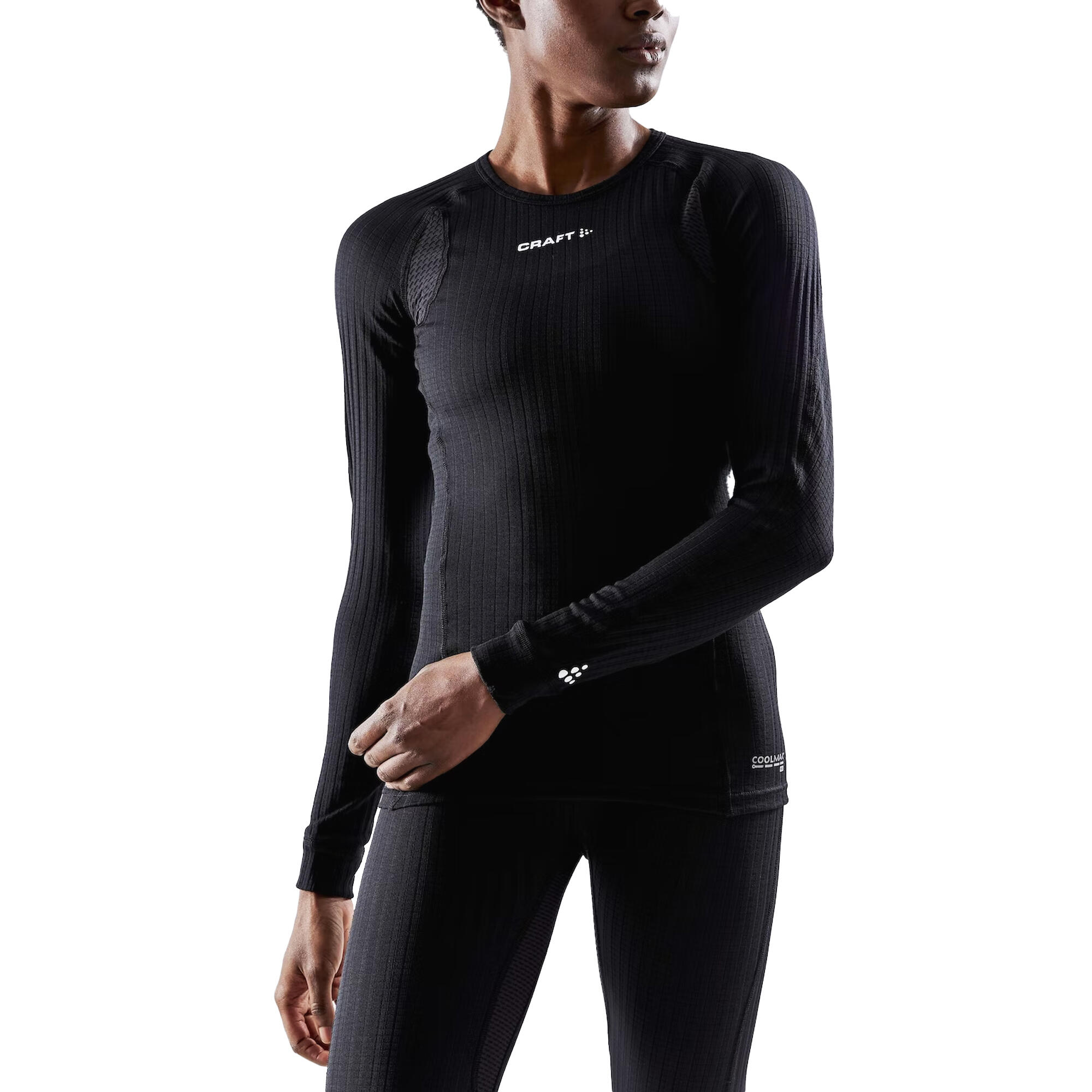 Womens/Ladies Extreme X Base Layer Top (Black) 2/3