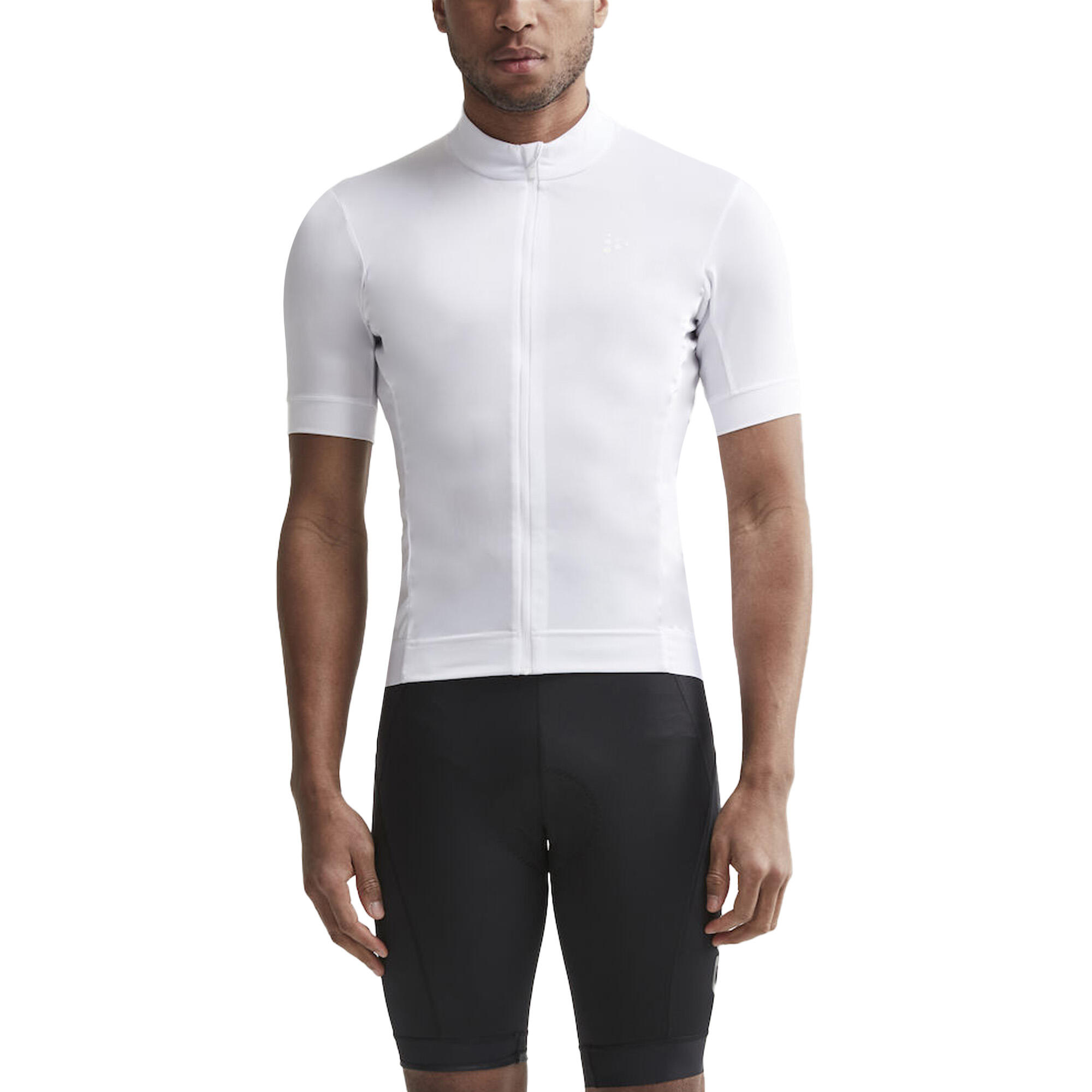 Mens Essence Cycling Jersey (White) 3/3
