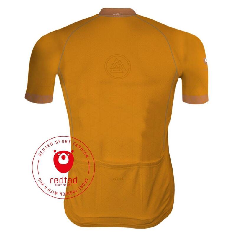 Cyklistický dres VIKING Oranžový - REDTED
