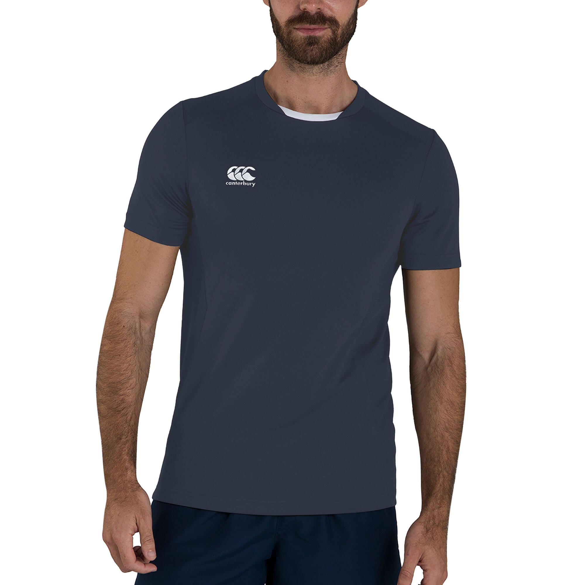 "Club Dry" TShirt für Damen Unisex Herren Marineblau 3/3