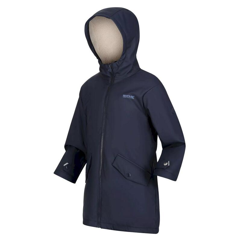 "Brynlee" Jacke, wasserfest für Kinder Marineblau